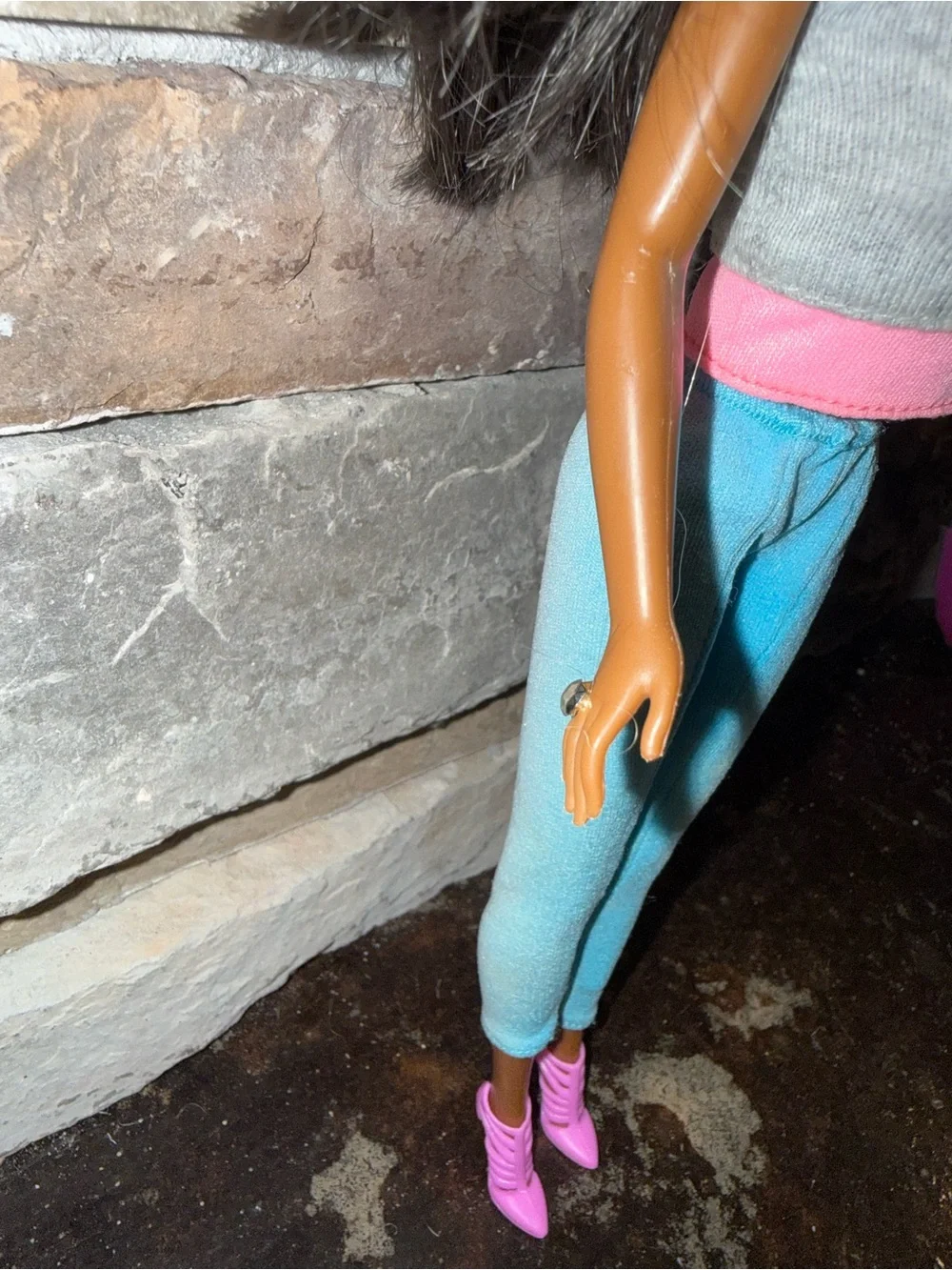 Barbie Christy doll long hair dancing Barbie in casual outfit Vinatge hair bow
